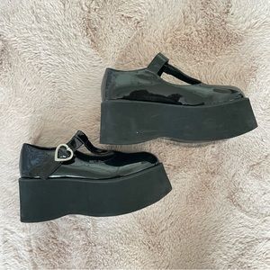 Mary Jane Platform Shoes